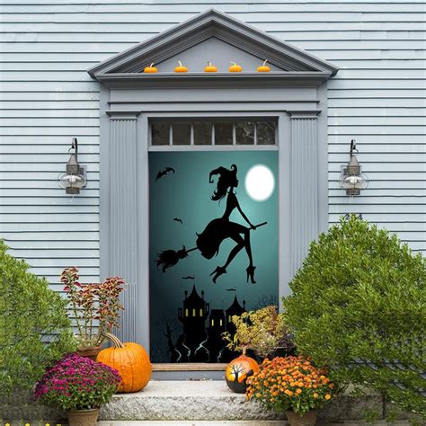 Embrace the Halloween Spirit with Witch Door Covers